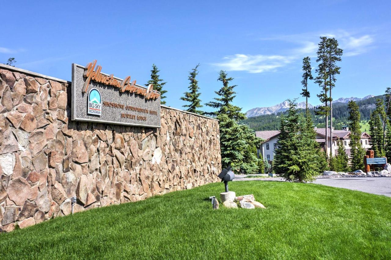 Big Sky Condo With Mountain Views, Hike, Ski And Fish! מראה חיצוני תמונה